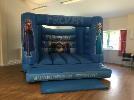 frozen bouncy castle